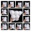 Suprimentos DIY Bolas de Espuma Mini Bolas de Poliestireno Brancas Bolas de Natal Redondas Enfeites de Natal Casamento