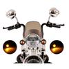 Urbanroad Amber Black Universal Led Motorcycle Turn Signals Indicators Bullet Turn Signal Light Lamp Blinkers Scooter Motor