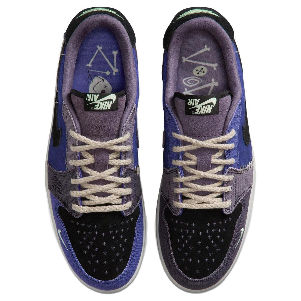 Zion Williamson x Air Jordan 1 Retro Low OG Voodoo Alternate Pánské tenisky Modrá Regency-Fialová Parně-Zelená IH2309-500