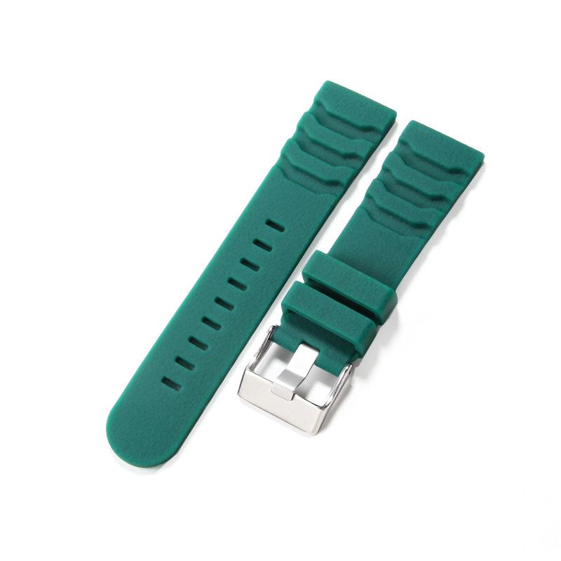 Suitable for Kasiou PRG-600 Rumei Silicone North 3805 3501 3749 Rubber Strap 22mm 24mm