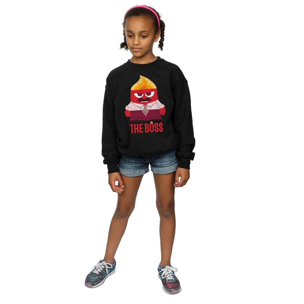 Disney Girls Inside Out Anger The Boss Sweatshirt