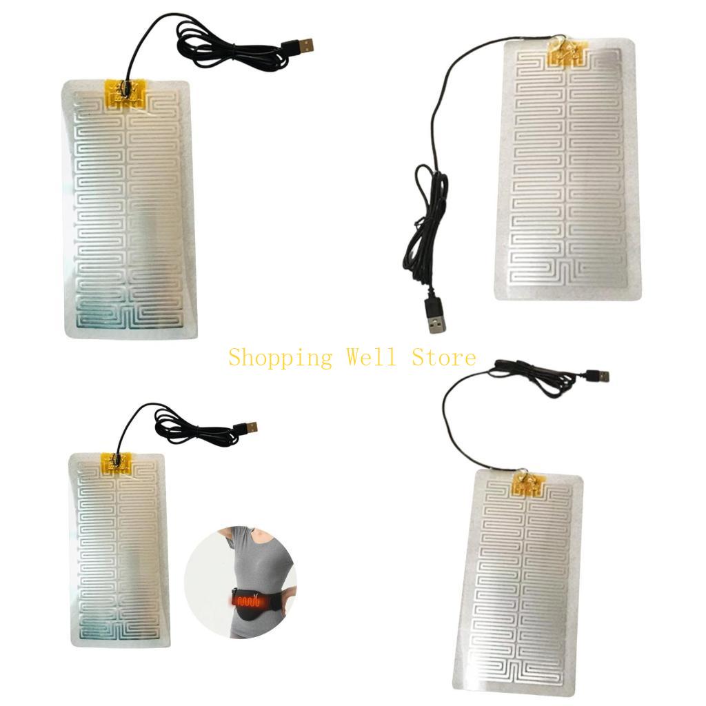 KX4B USB Heating Pad for Clothes Usb 5V Waist Belt Heater Electric Belt Heating Winter Belt Heater Pad China Mainland