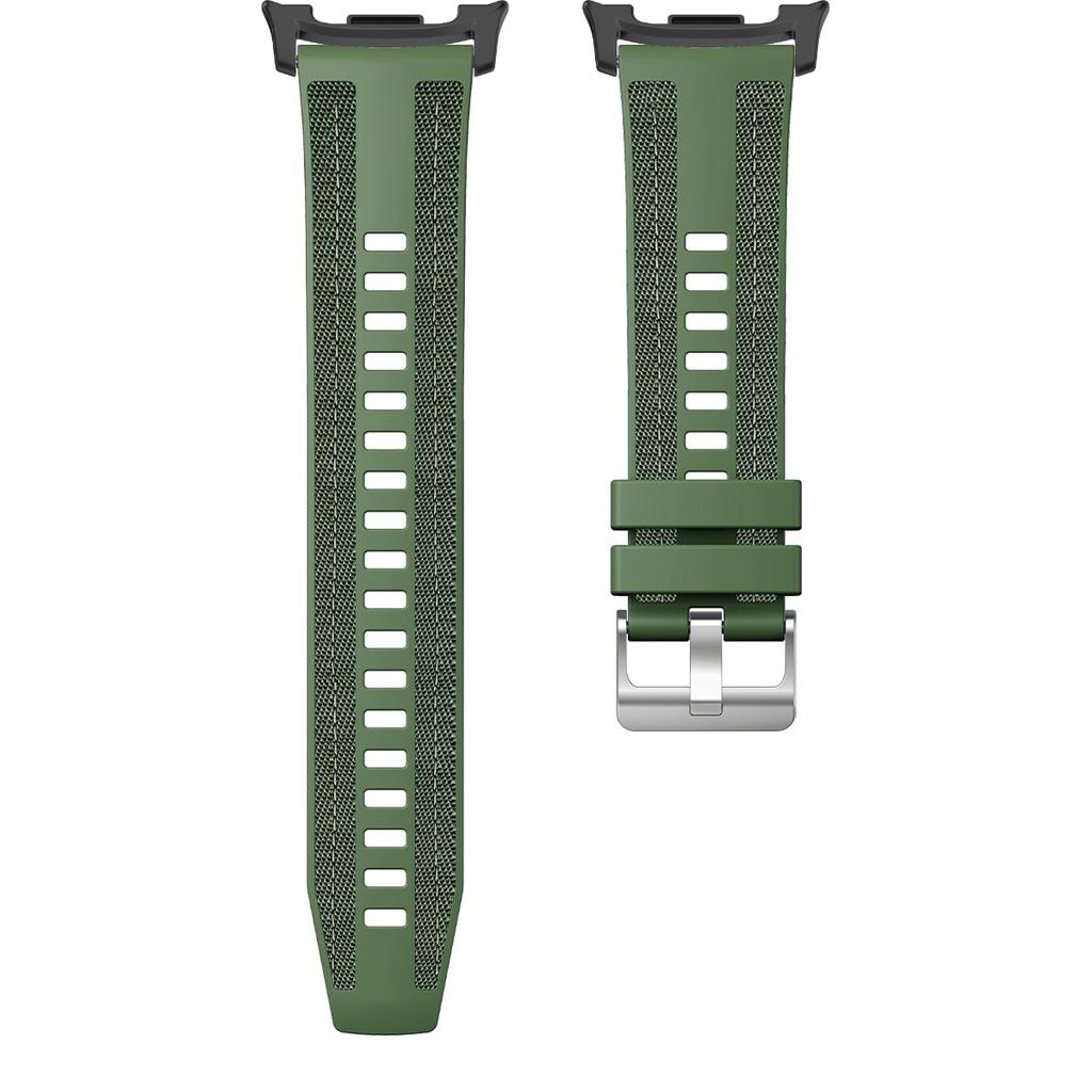 Per Samsung Galaxy watch 8 Classic 46mm 44mm 40mm Cinturino di Ricambio Correa Sportivo Braccialetto in Nylon+Silicone Per Galaxy Watch Ultrta 47mm 2025 Fascia