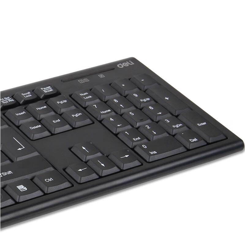 Deli Wireless Keyboard and Mouse Set 3728