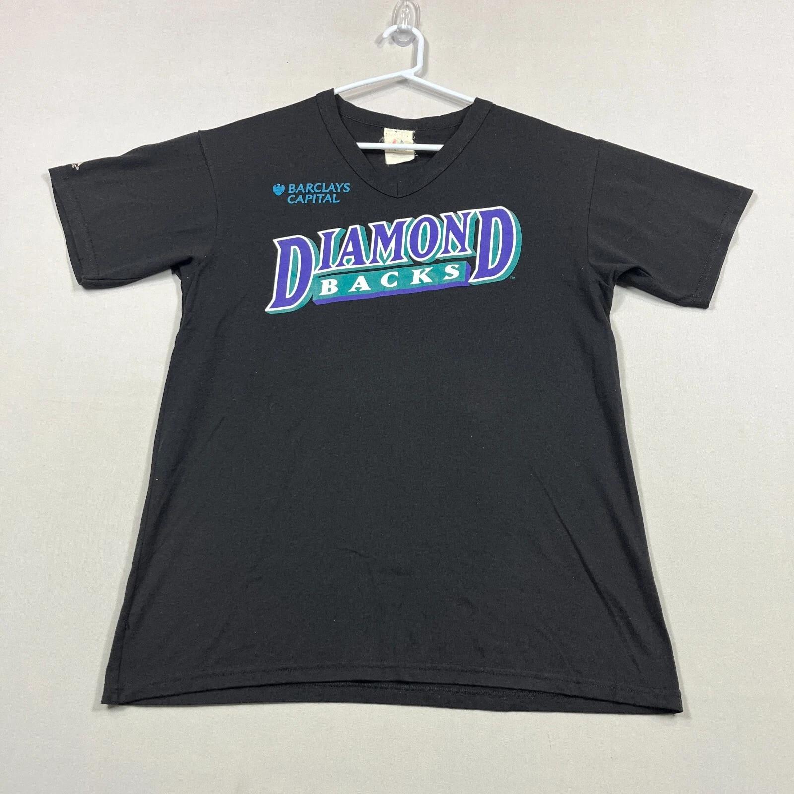 

Arizona Diomandbacks Majestic Vintage MLB Made In USA T Shirt Mens Large L L