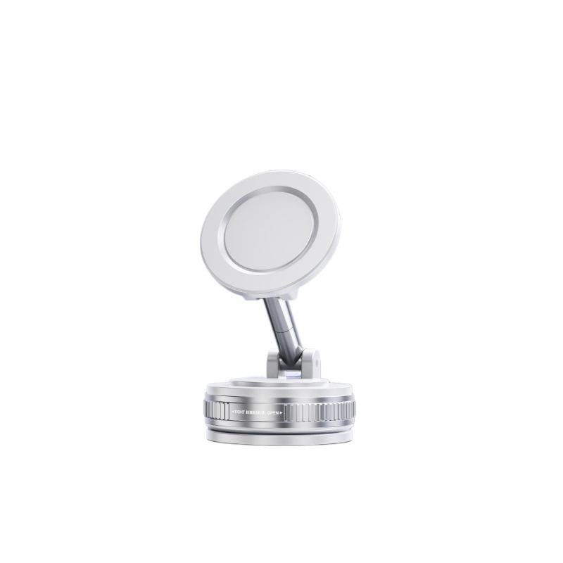 Foldable Strong Suction Stand Car Mount Electric Vacuum Magnetic Holder For Cell Phone