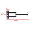 Compact Adjustable Projector Wall Mount Stand 360° Rotation for Home Theater