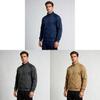 Mens Spring Hoodie With Stand Collar And Zipper Closure For Casual Athletic Wear