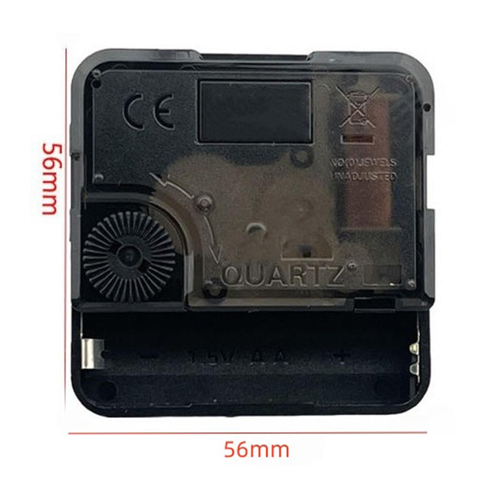 Quiet Quartz Clock Movement with Wooden Pointer Repair Kit for DIY Clock Projects with Accurate and Performance
