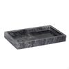 Marble Tray with Raised Sides Elegant Sleek for Dresser