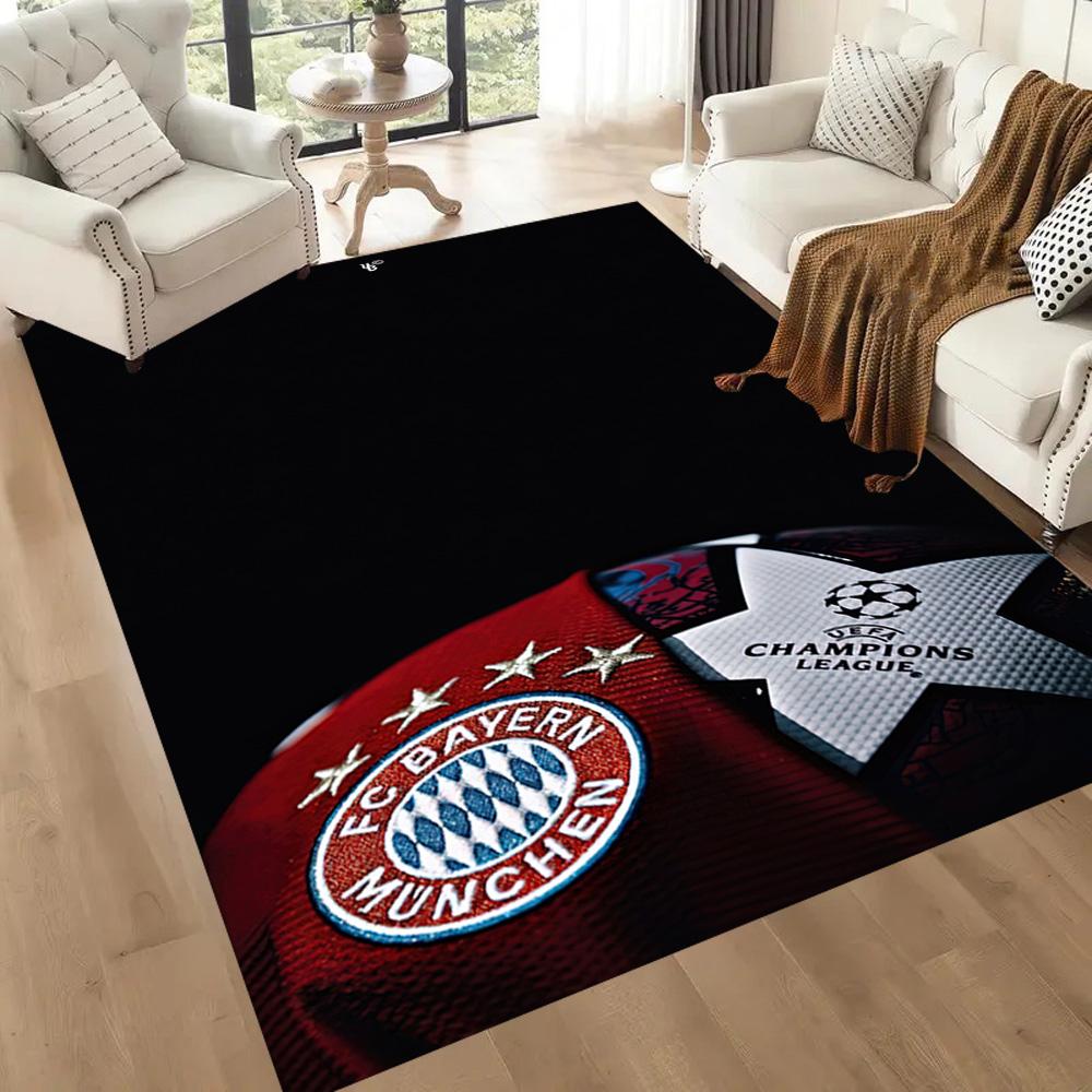 Bayern Munich Floor Mat Perfect for Game Room Entryway Kitchen Hallway Anti-slip Rug Anime Office Decor Perfect Birthday/Christmas Gift Idea