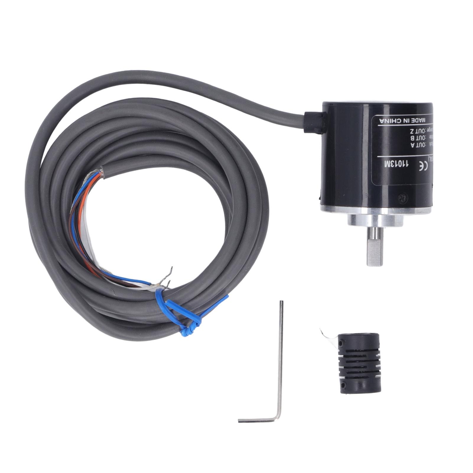 600P/R Rotary Encoder E6B2‑CWZ6C Stainless Steel High Accuracy AB 2 Phase Encoder for Industrial Com