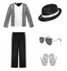 Michael Jackson KidsClothes Cosplay Birthday Party Dance Performance Children's Costume Pop Star Outfits