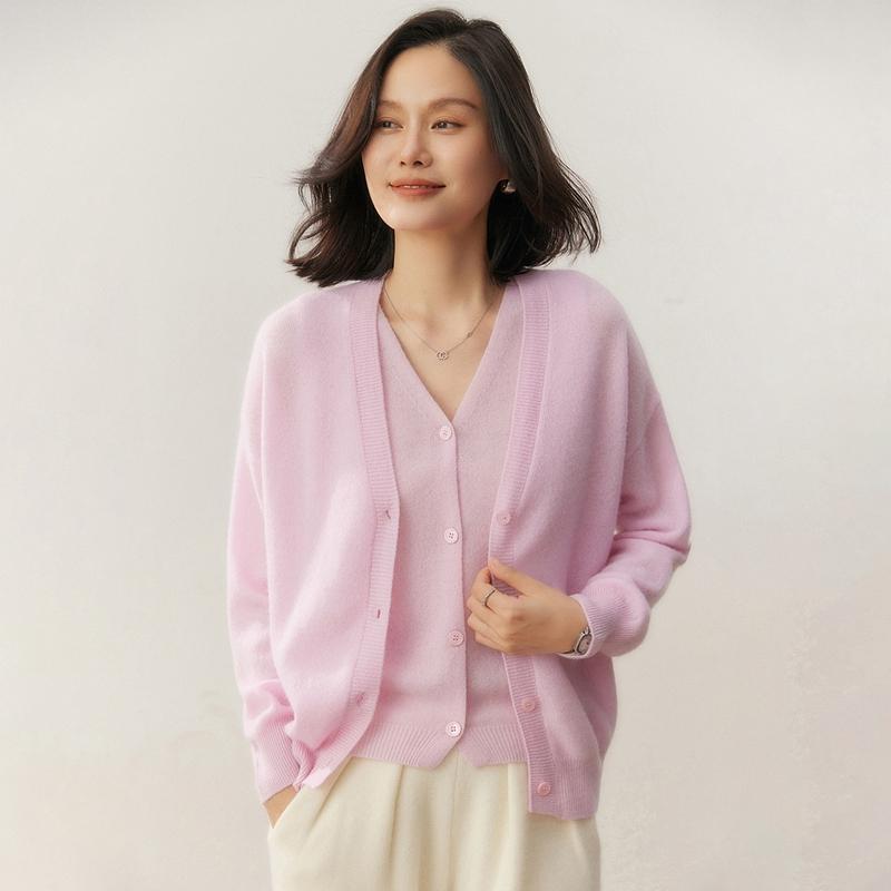 Qinghe 100% Pure Cashmere Women's Sweater - Ultra Soft Luxury Winter Pullover