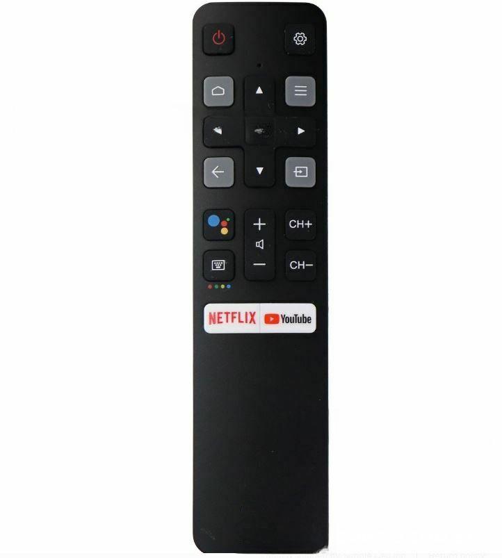 Compatible with TCL LCD TV Remote Control Models RC802V, FUR6, FNR1, FMR1