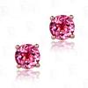 European Retro Morganitestyle American Gemstone Earrings Elegant Womens Jewelry
