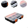 Electronic Components Box Multi Grid Portable Interchangeable Storage for Repair Screws Fastener