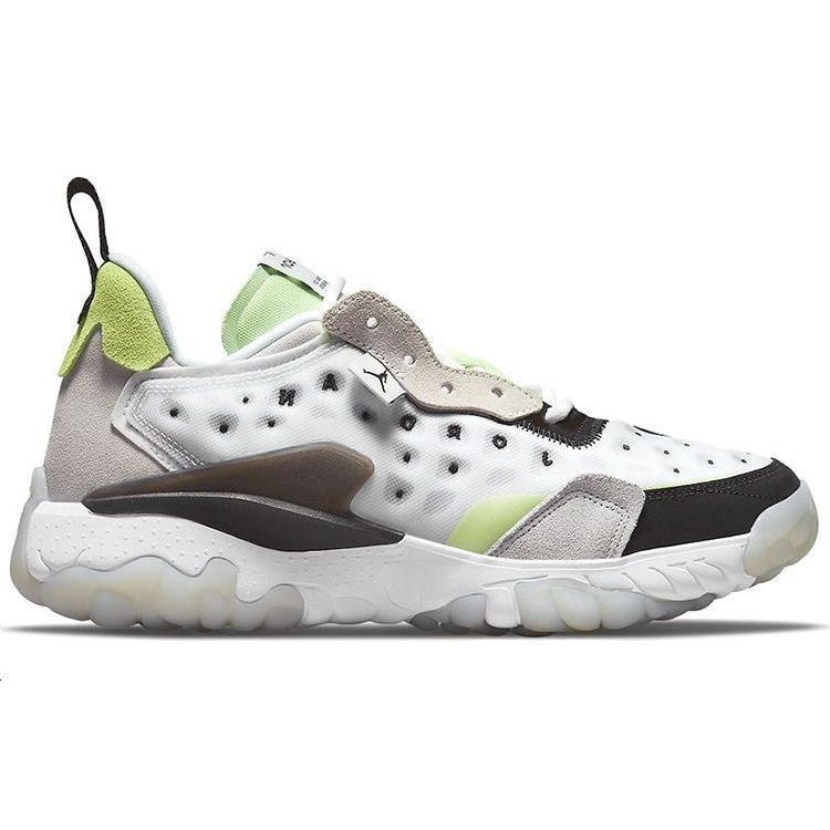 Air Jordan Delta 2 Cyber Green Herren Sneaker Weiß Platinum-Tönung Grau-Nebel CV8121-101