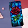 Stained Glass Rose Galaxys Case For Huawei Nova Y60 Y90 Y70 Y61 Y91 Y72 Y73 12s 12i 11i 8i 9 10 SE P30 P40 Lite P60 Pro