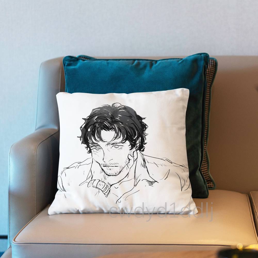 W-Will Graham H-Hannibals Pillowcases Cute Funny Pillow Case For Wedding Party Home Decor Comfy Pillow Cover