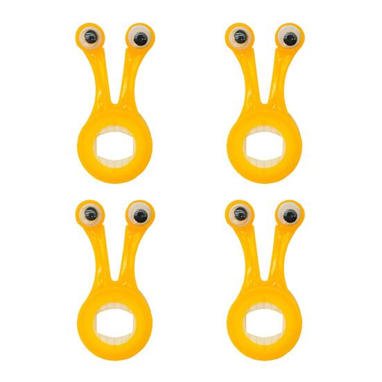 2/4Pcs Snail Shaped Laptop Stand Bright Color Lightweight Portable Desk Organizer Notebook Holder Monitor Stand