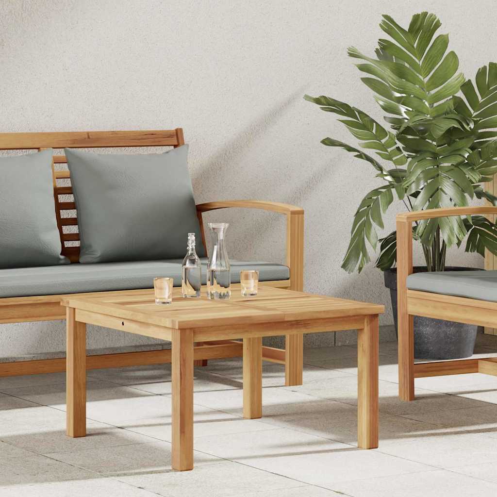 Coffee Table Brown 60 x 60 x 36 cm Solid Teak Wood