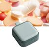 4 Compartments Travel Medicine Organizer Sealed Small Medicine Box Weekly Medicine Case Portable