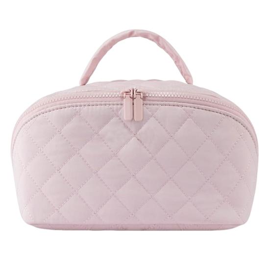 Makeup Bag Woman Puffy Padded Organizer Leak-Proof Interior Washable Cosmetic Case Portable Toiletry Bag