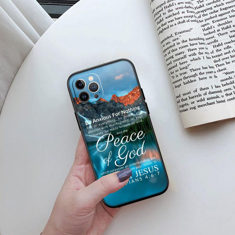 Bible verse Jesus Christ Phone Case for Motorola Moto Edge 60 60s 70 G86 G56 G54 E14 G04S G45 G54 G64 Pro Power Neo Fusion