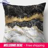 Home Decor Gold Patterned Decorative Digital Print Pillowcases Pattern Cushion Cover Suitable For Sofa Bedroom Car Pillow Cover