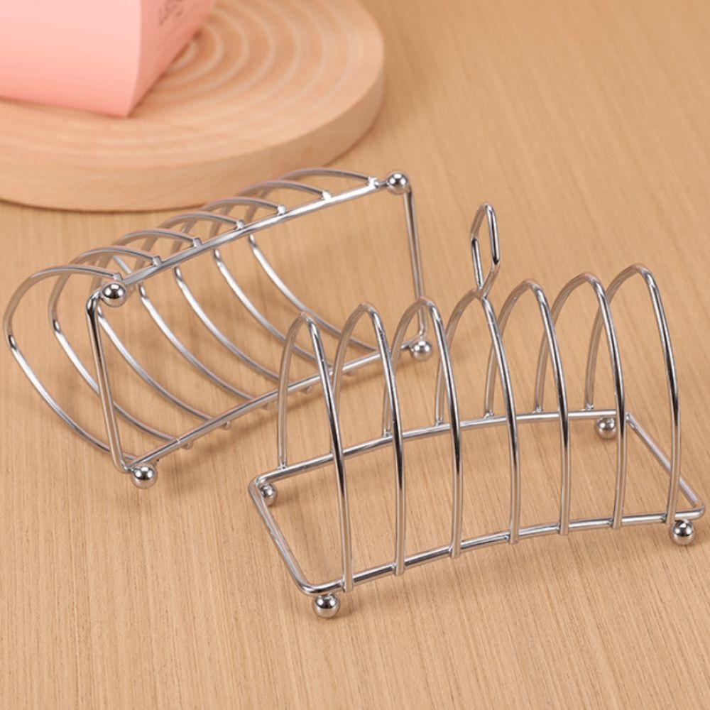 6-Slices Display Bread Holder Multi-functional Bread Cooling Rack Toast Bread Rack Home Kitchen