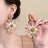 Color Dopamine Earrings, Sweet Super Fairy Temperament, Simple Personality and High Value Niche Earrings