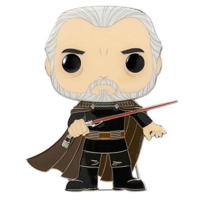 Star Wars Count Dooku 4" Pop! Emaille pin