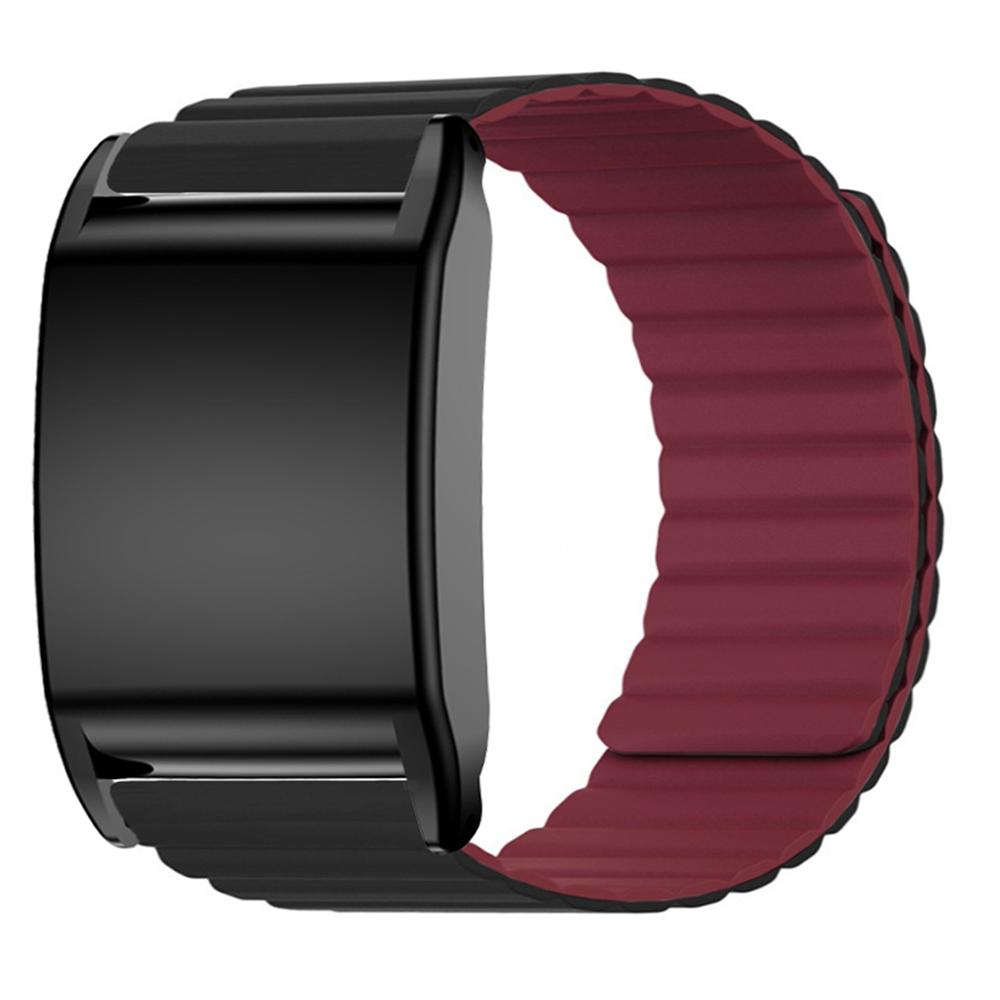 For WHOOP 4.0 Fitness Tracker Silicone Wrist Band Magnetic Replacement Strap with Protective Case