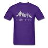 Cycle Life Heartbeat Biker Tshirt Mountain Forest Hiking Printed Tops & Tees Compass Bike Casual Funny T-shirts 100% Cotton