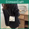Trendy Street Style 2024 Spring New Fashion Casual Crossbody Bag Pu Material