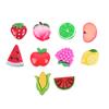 10 stk DIY Frukt Kjøleskap Barn Suvenir Resin Håndverk Kjøleskap Klistremerke Tilbehør