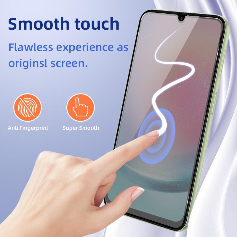 2.5D HD Clear Bubble Free Anti-Scratch Tempered Glass Screen Protector Saver for Samsung Galaxy A15/A25 4g/5g Universal