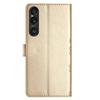 For Sony Xperia 1 VI Case Butterfly Flower Drop-Proof PU Leather Wallet Phone Cover