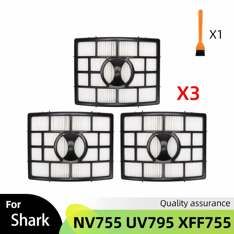 Vacuum Filter Compatible For Shark Spinner Power Lift Type XL Capacity NV755 and UV795 Rotor Detachable Vacuum Cleaner