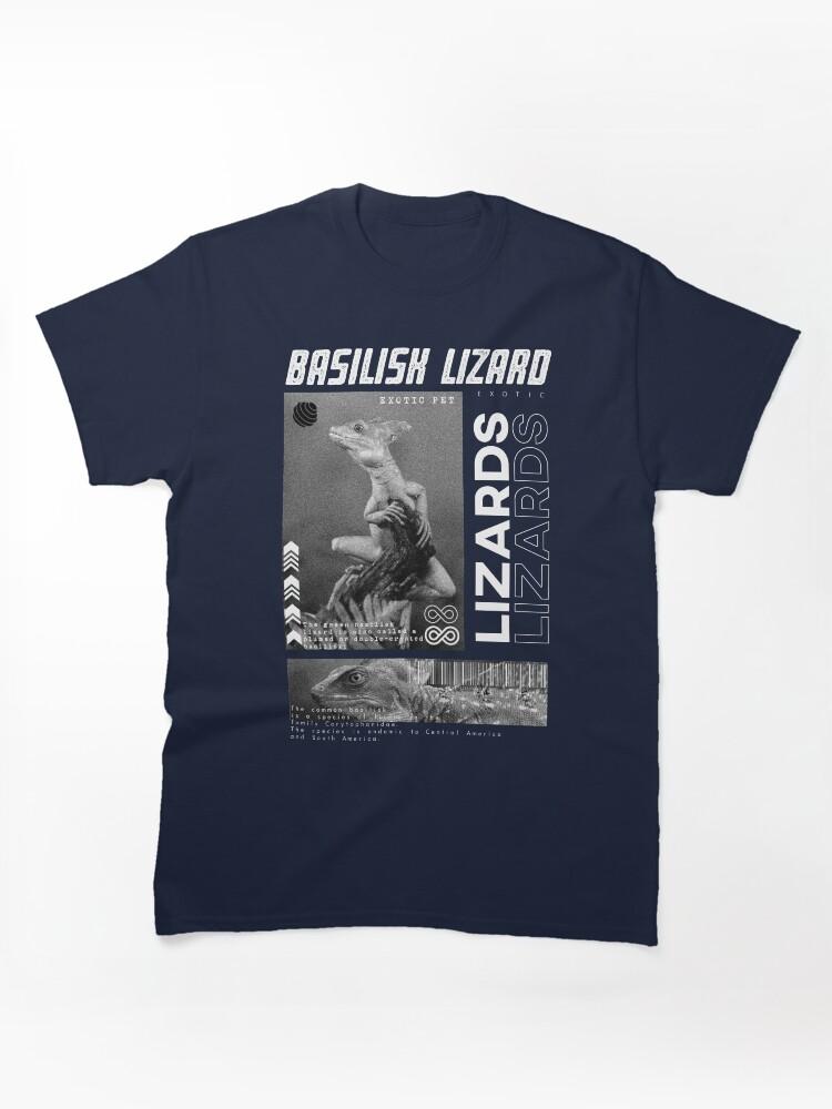 Basilisk Green Basilisk Modern Streetwear Reptile Keeper Classic Unisex T-Shirt