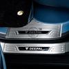 For CHANGAN Deepal G318 2025 2026 Car Threshold Protection Sticker Rear Trunk Inner Bumper Plate Guard Stainless steel Protector