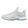 Adidas Adizero Zg Boa Comfortable Versatile Durable Low Top Golf Shoes Women Sneakers White Silver JQ7751