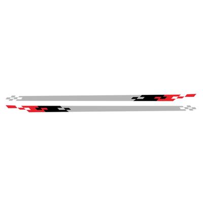 Universal Car Sticker Three Colors Strip Style Racing Car Body Side Decal for All Cars Decal