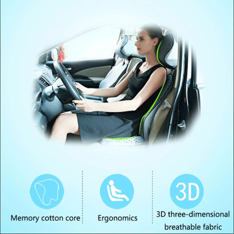 Orthopedic Pillow Car Cushion Lumbar Pillow Back Pillow Relieve Spine Pain Tailbone Waist Pressure Long Time Sitting Cushion