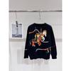 2026 Early Spring Little Pony Beaded Jacquard Loose Pullover