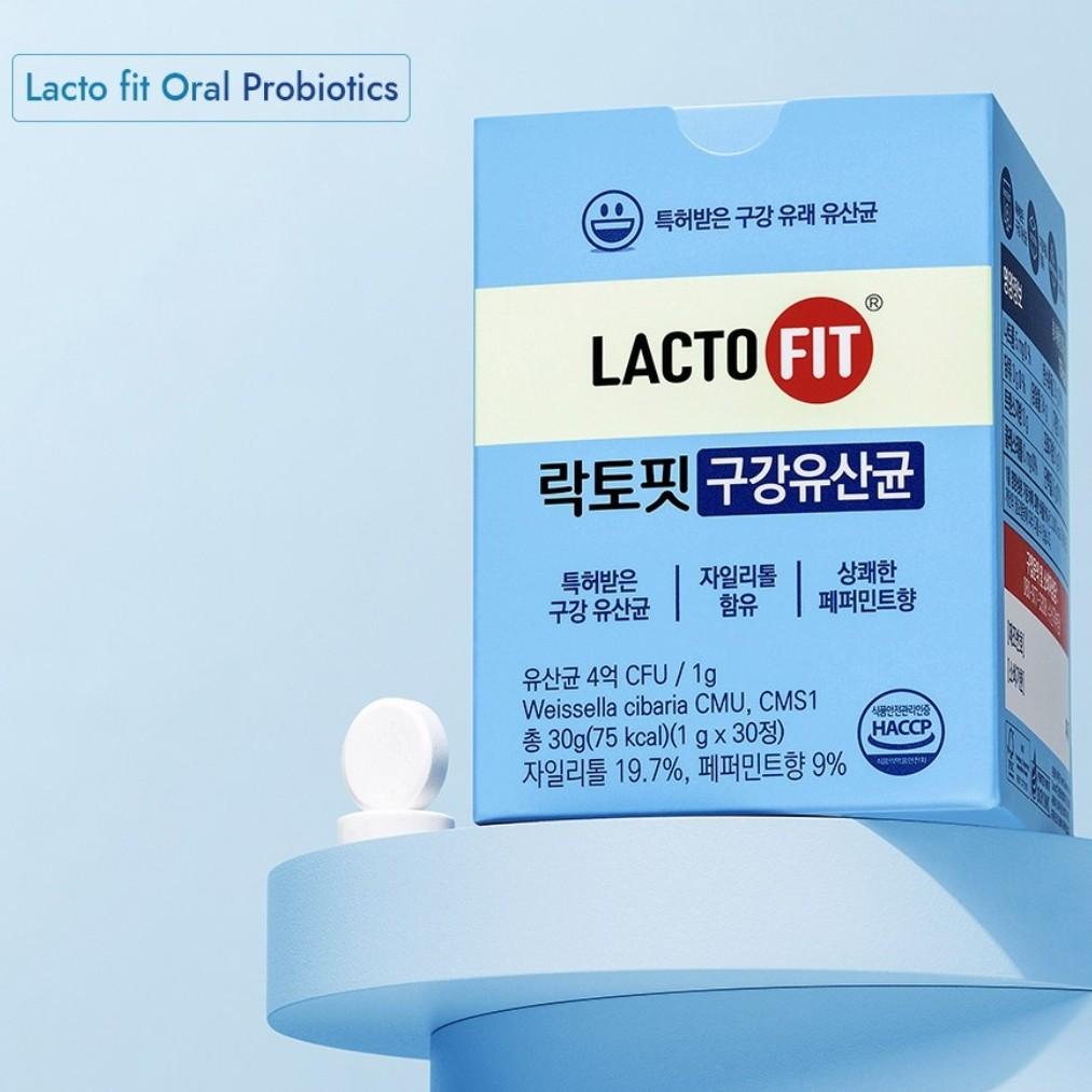 [Lactopit] Oral Lactobacillus 30g, 30 Tablets, 1 Unit, Korean Essential Health Food