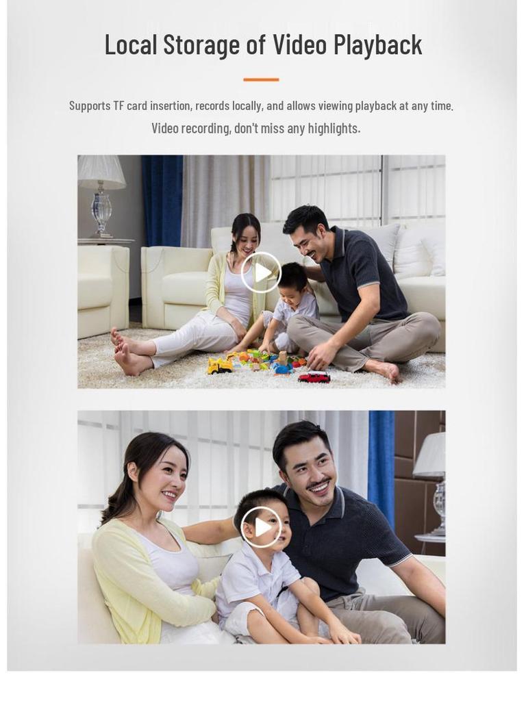 V380 Pro Smart HD Indoor WiFi Camera for Remote Monitoring.