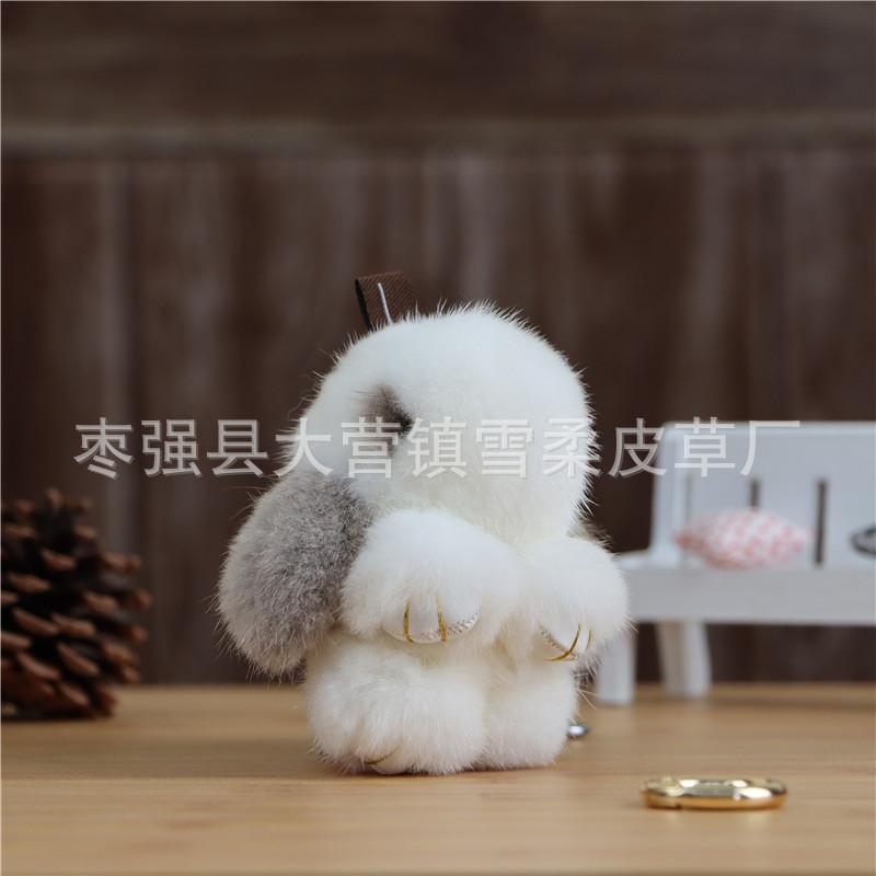 Mink Hair Bunny Mini Cute Fur Cute Rabbit Plush Jewelry Bag Keychain Pendant Mobile Phone Pendant