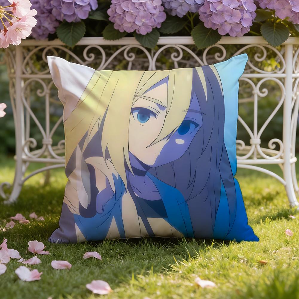 Anime A-Angels of D-Death Cushion Cover Home & Car Dual-Scene Pillow Cover: Reversible for Premium Comfort